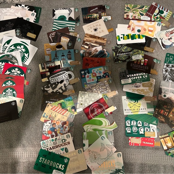 Starbucks Gift cards (LARGE Lot) - Picture 8 of 11